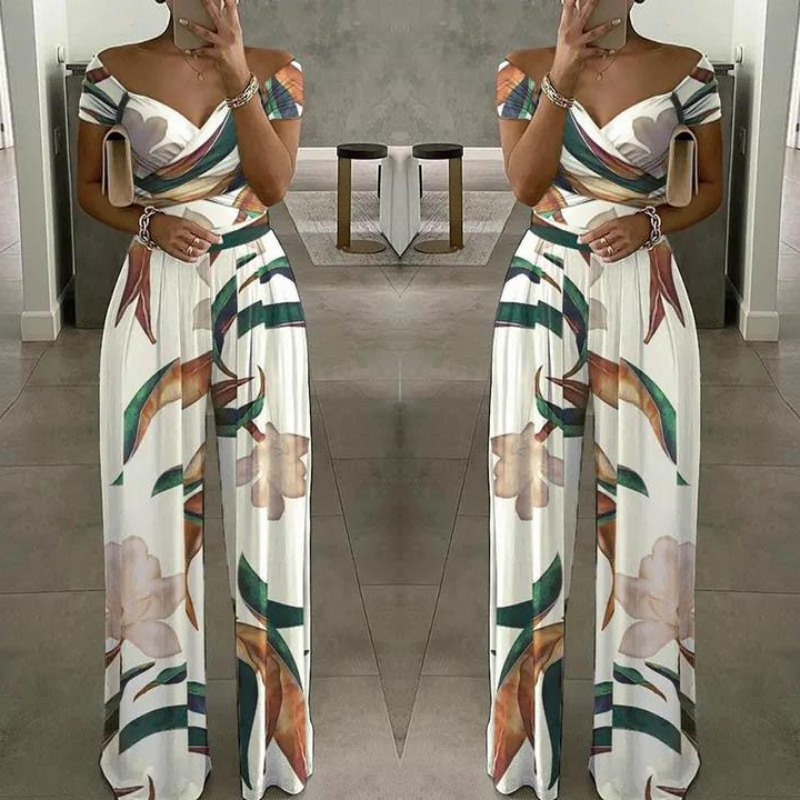 Lyda - Overall met hoge taille en mouwloos