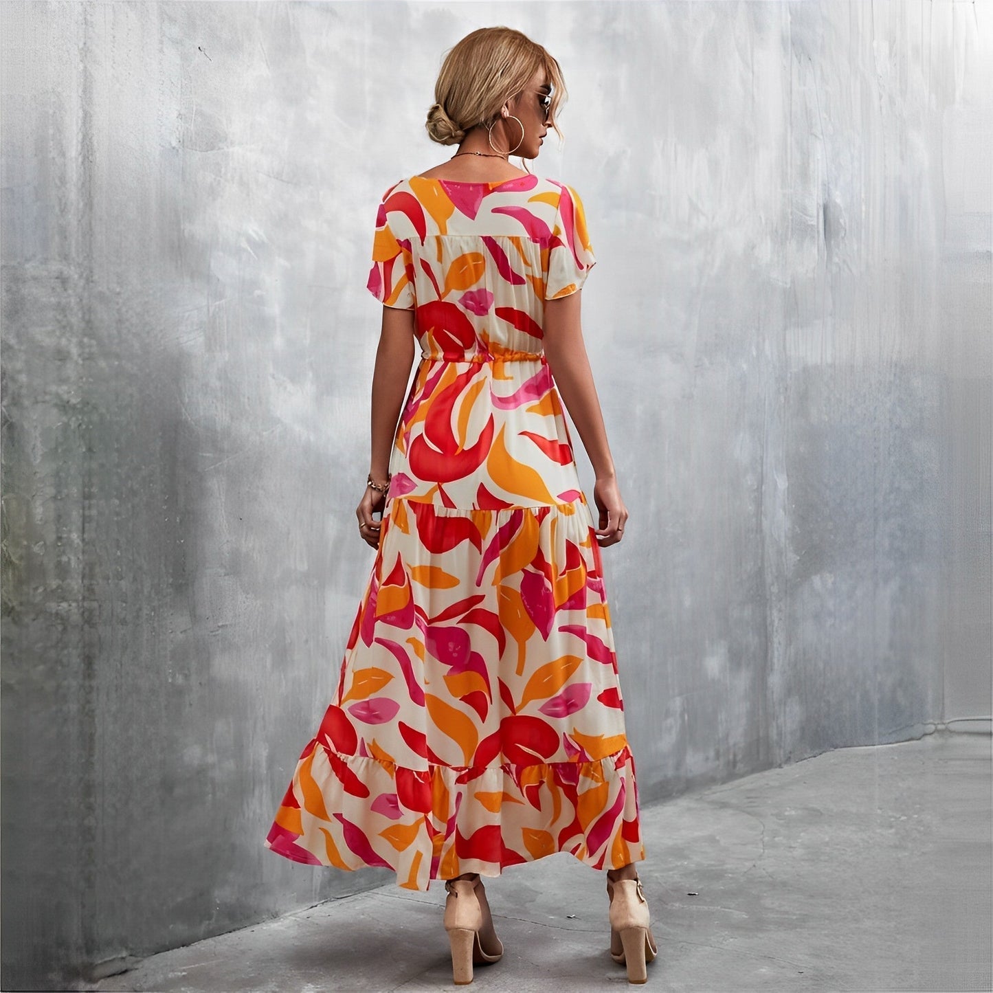 Sophia - Elegante en Stijlvolle Zomerjurk voor Vrouwen