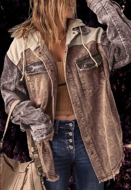 ModeParisienne® Krisha – Dames Retro-stijl Casual Jacket