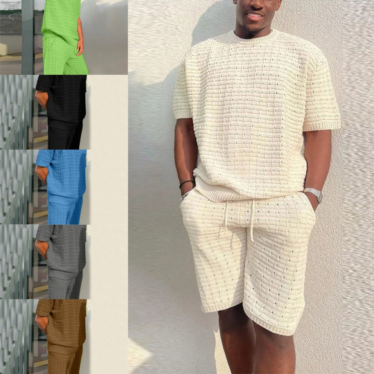 Maddox - Set Van 2 Shirts En Shorts