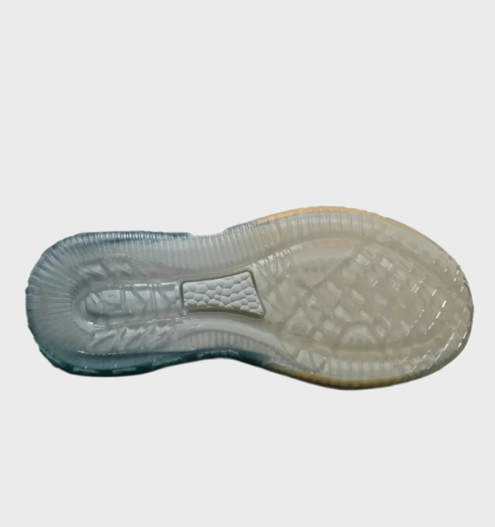 Eero - Getextureerde sneakers voor heren met neonkleurige tussenzolen