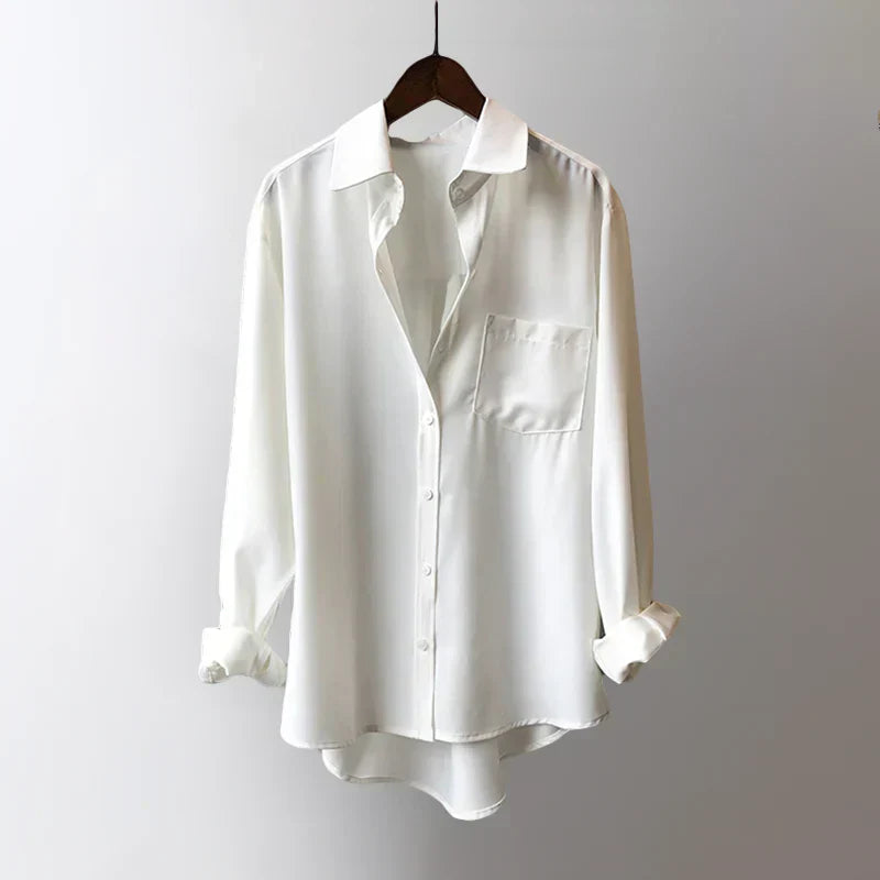 Armida - satijnen blouse