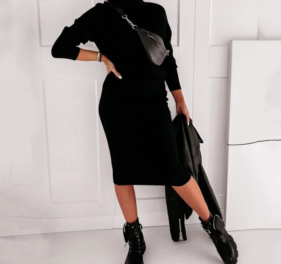 Gebreide two piece set