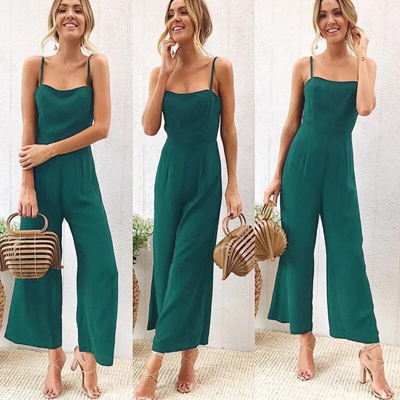 Azura | Mouwloze Jumpsuit