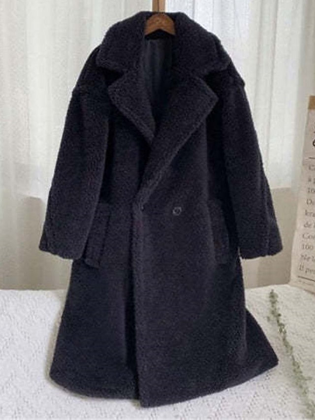Winterjas van Pluche | Elegant & Comfortabel