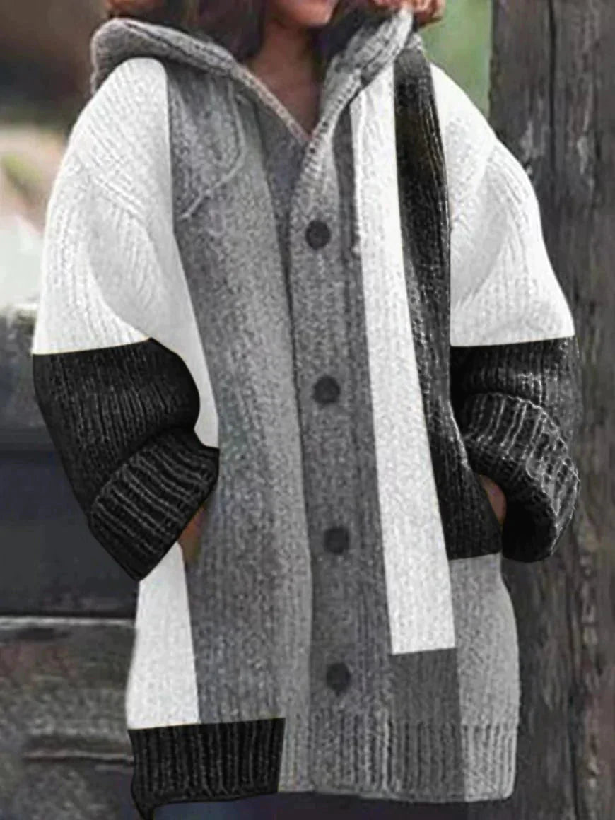 Lisanne | Geblokt Stijlvol Dames Vest