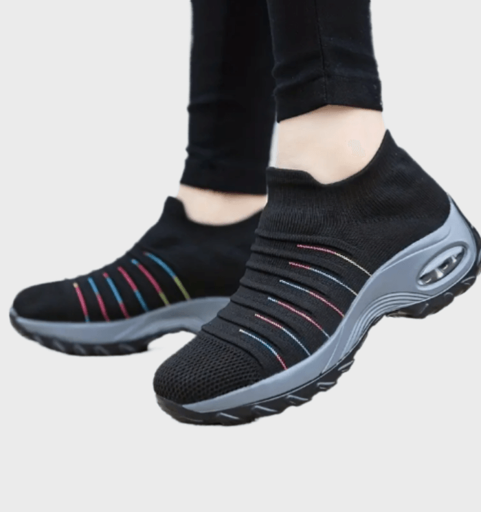 Dexie - Rond ontwerp stijlvolle sneakers zonder veters