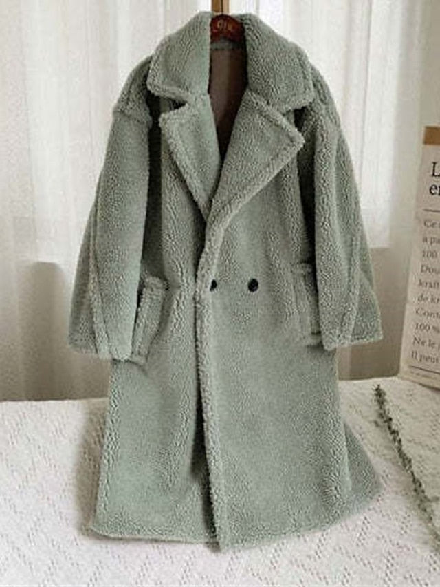 Winterjas van Pluche | Elegant & Comfortabel