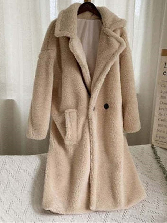 Winterjas van Pluche | Elegant & Comfortabel