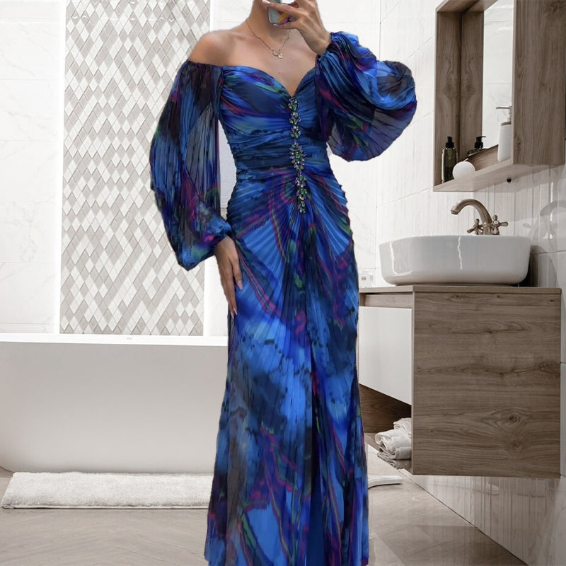 Vilma - Zomerjurk met Plooien voor Vrouwen