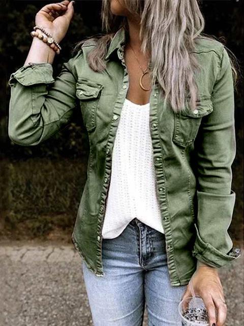 Batty | stijlvolle lange blouse met knopen