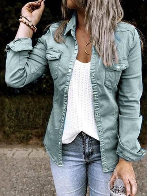 Batty | stijlvolle lange blouse met knopen