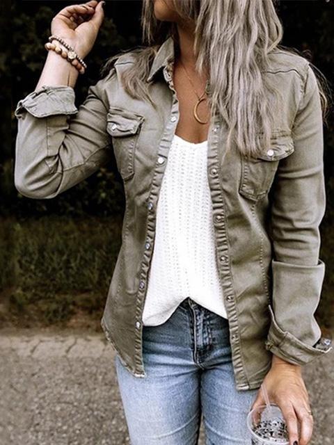 Batty | stijlvolle lange blouse met knopen