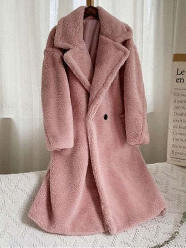 Winterjas van Pluche | Elegant & Comfortabel