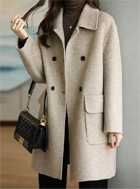 Alora | Wollen dames winterjas