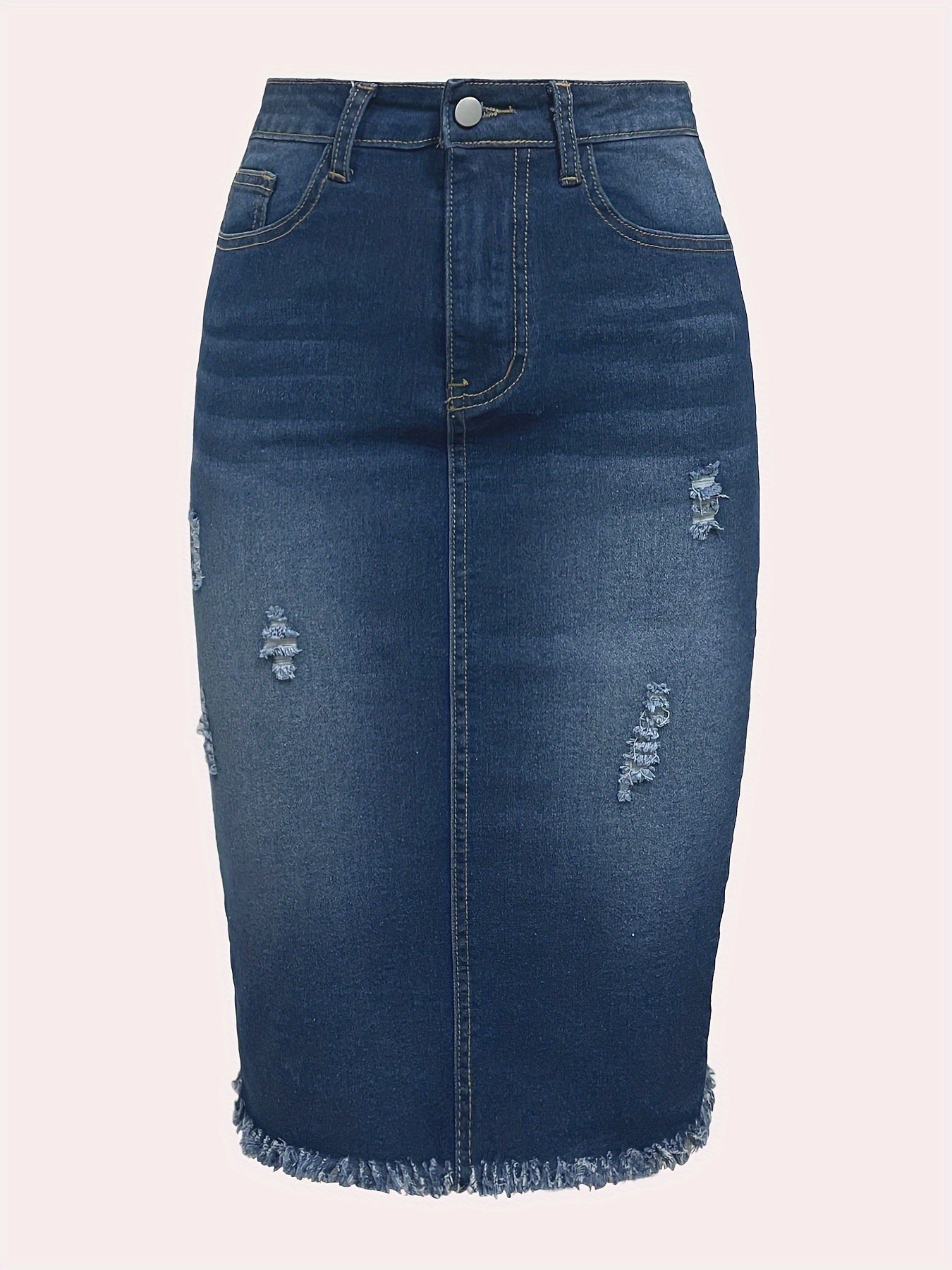 Blauwe Denim Rok - Lily