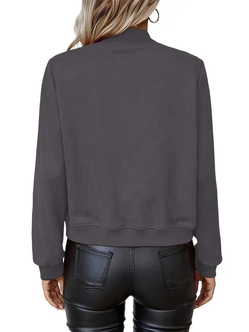 Belina - Solid Rits Voor Eenvoudig Jasje