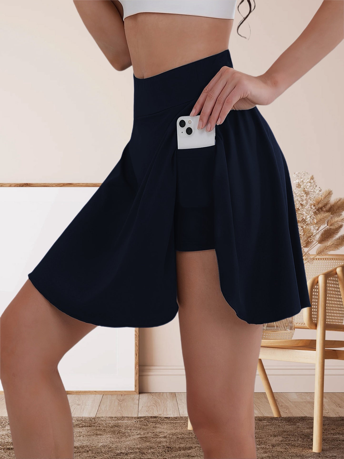 Sportieve short met zakken - Chloe