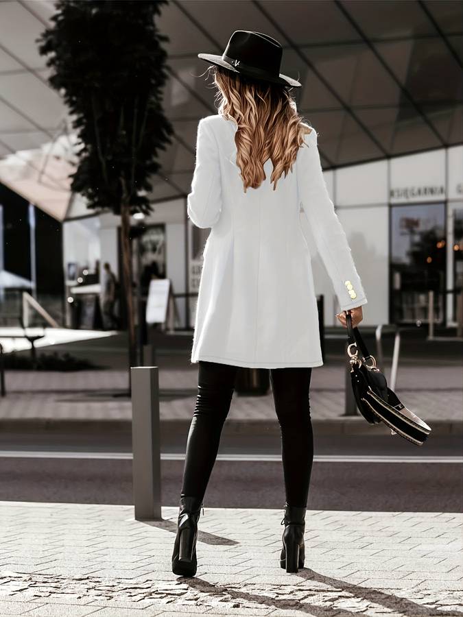 Double-breasted mantel