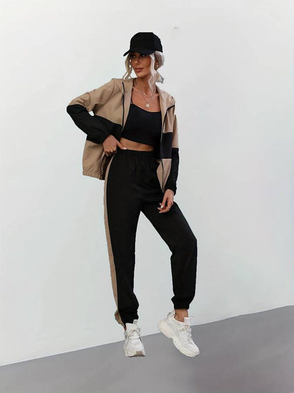 Zip Up Tweedelige Set