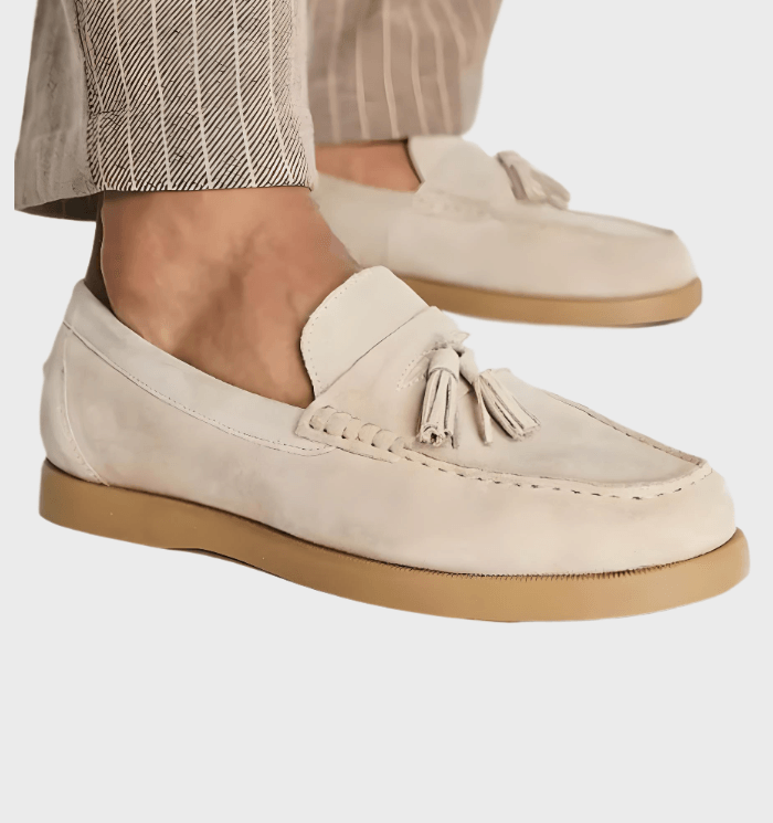 Leno - Super stijlvolle en comfortabele leren loafers voor mannen