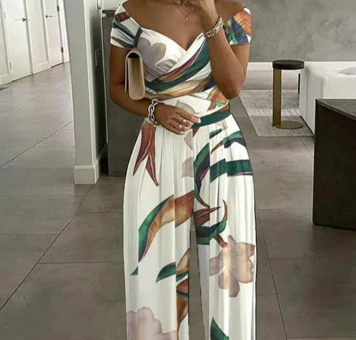 Lyda - Overall met hoge taille en mouwloos