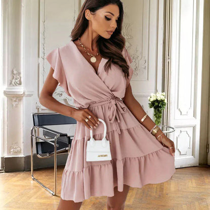 Clara - Elegante en Comfortabele Zomerse A-Lijn Jurk voor Vrouwen