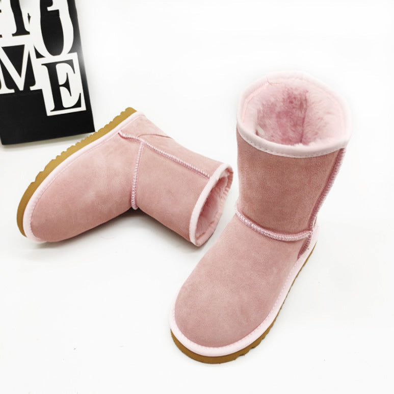 Sneeuw laarzen voor dames met platte hak