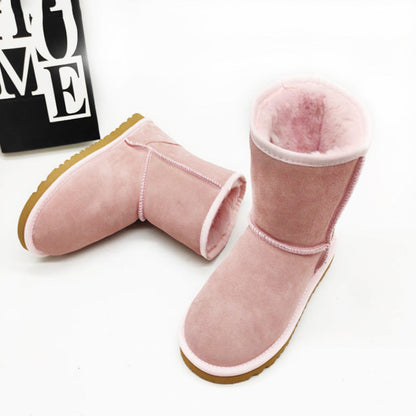 Sneeuw laarzen voor dames met platte hak