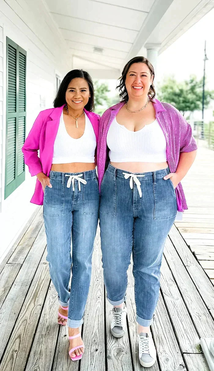 Damesjeans in joggingstijl - Miley