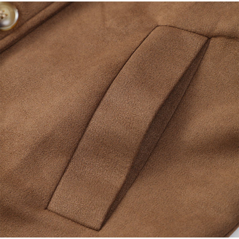 ModeParisienne® Annelies | Vintage Khaki Lange Jas