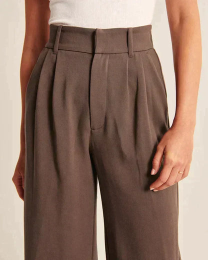 Broek met wijde pijpen voor Dames