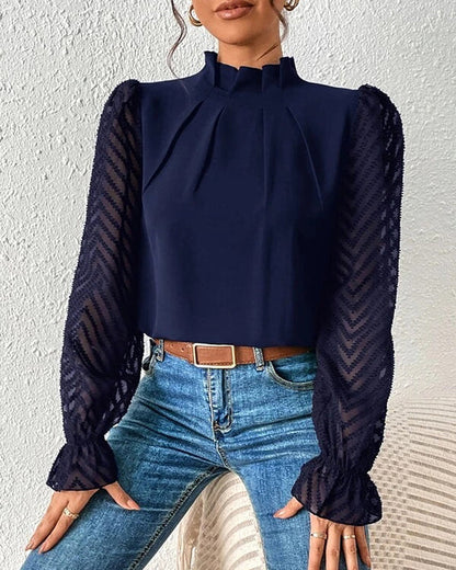 Sammie | De kustchique top met lange mouwen