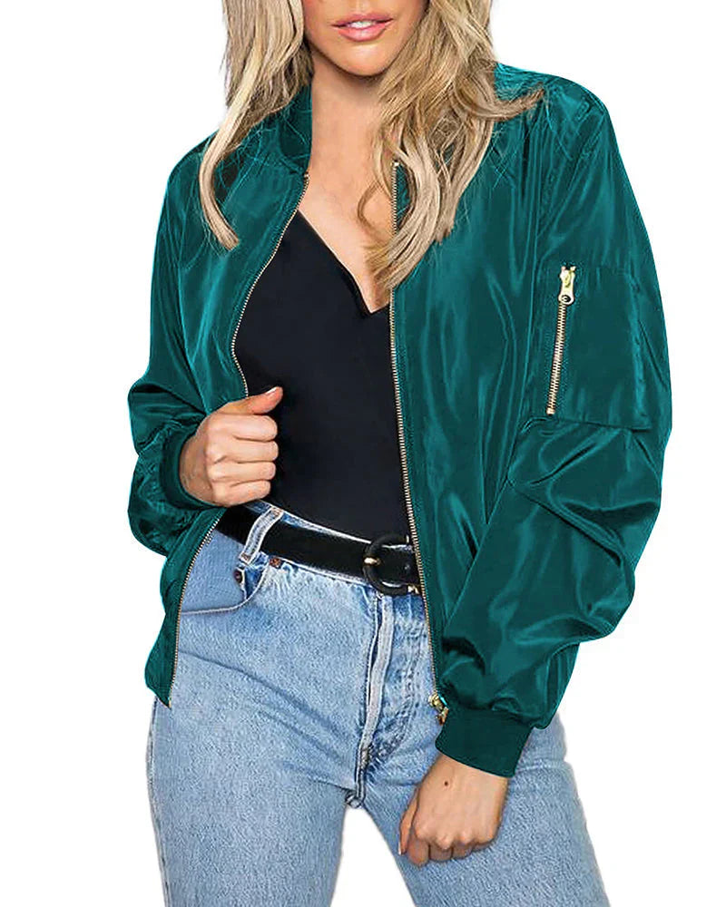 ModeParisienne® Alwina - Stijlvol Bomberjack voor Dames