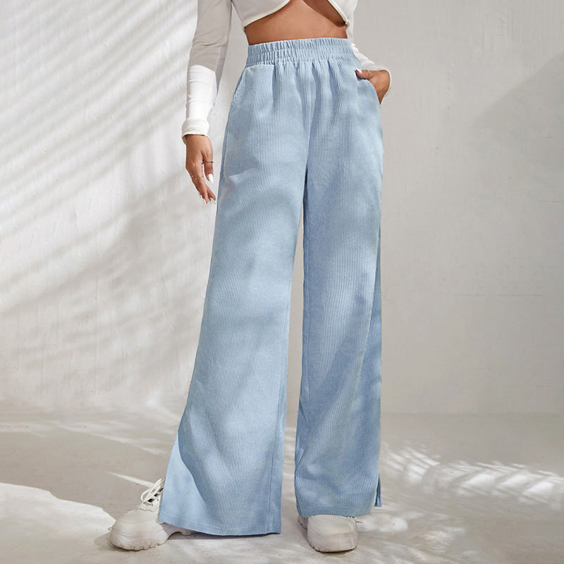 Effen informeel broek voor dames