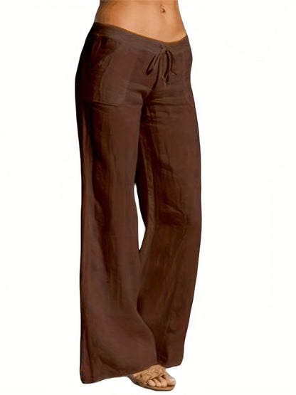 Losse broek met koord - Hannah