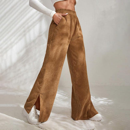 Effen informeel broek voor dames