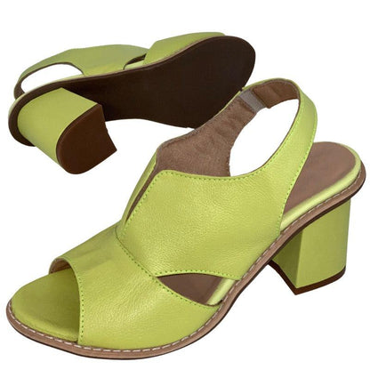 Maxine - Ongeëvenaarde Duurzaamheid & Tijdloze Elegantie in Dames Sandalen van Echt Leer