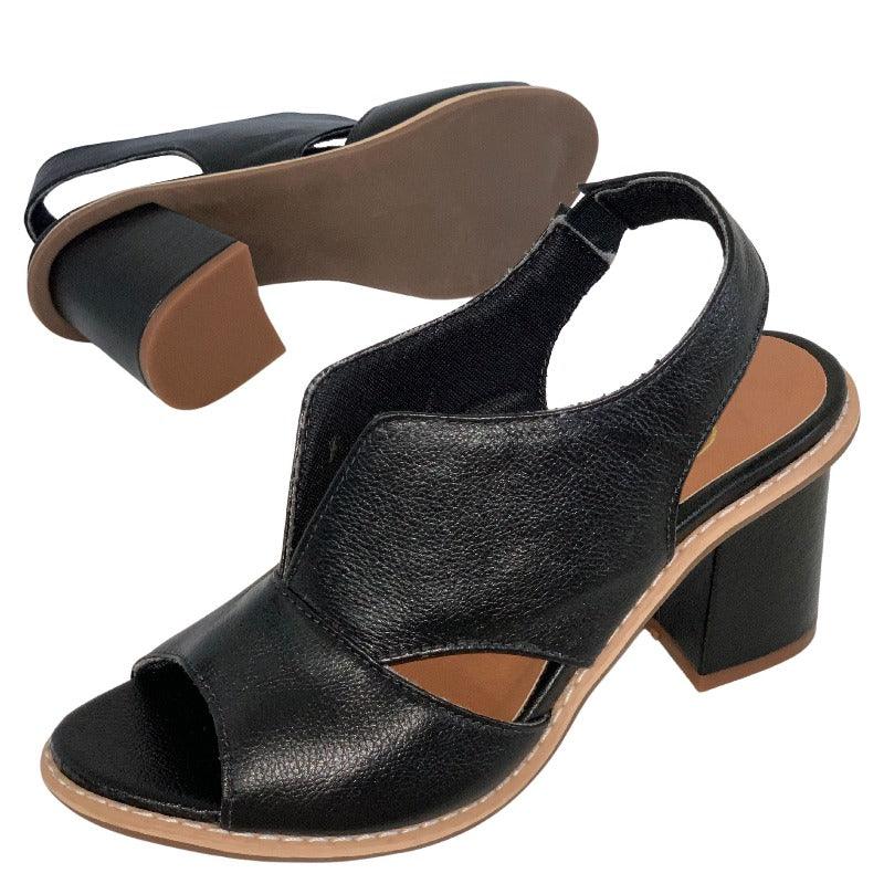 Maxine - Ongeëvenaarde Duurzaamheid & Tijdloze Elegantie in Dames Sandalen van Echt Leer