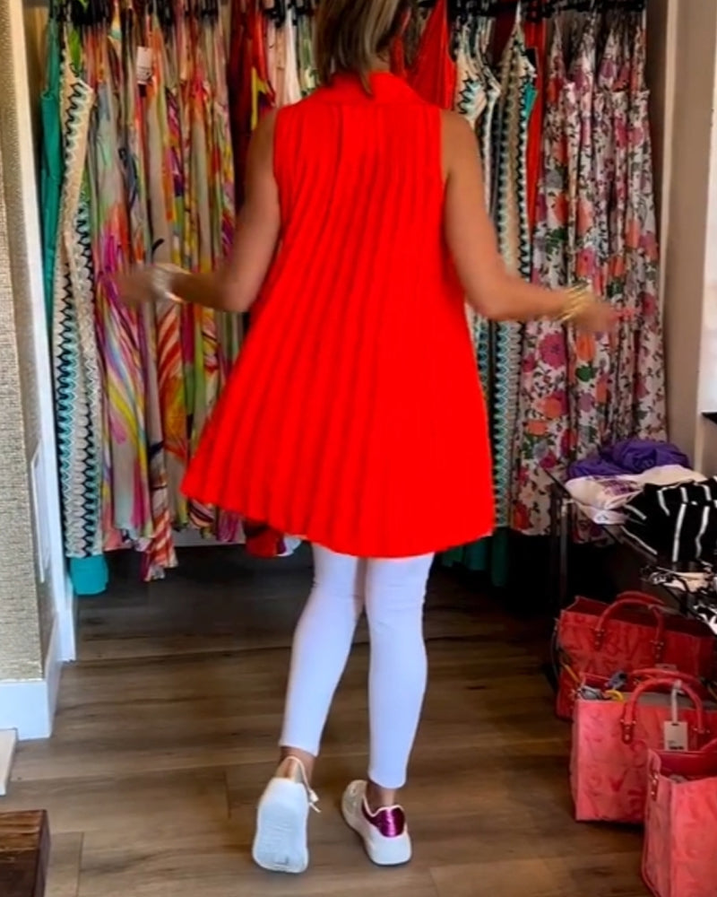 Ilse | luchtige mouwloze tuniek