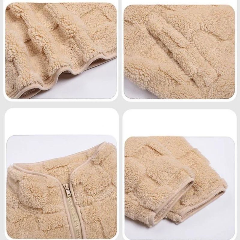 Anice - Superzachte korte fleece jas