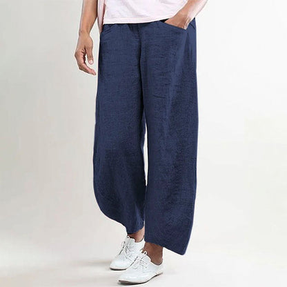 Informeel eenkleurige broek voor dames