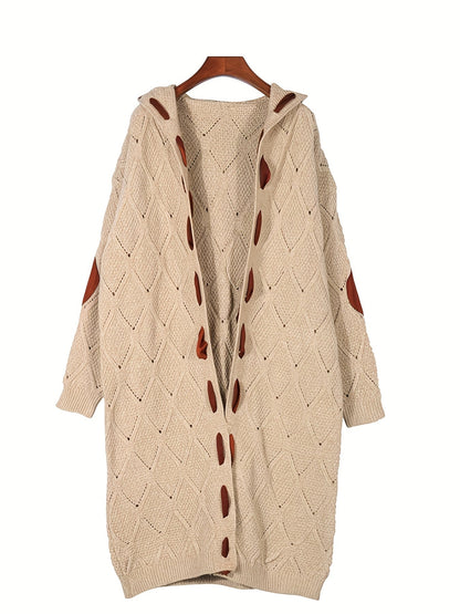 Color Block Open Front Vest - Nora