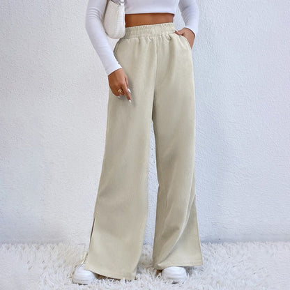 Effen informeel broek voor dames