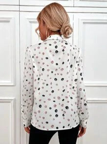 Fenna | blouse met paisleyprint