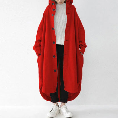 Doretha - Grote Baggy-Trenchcoat