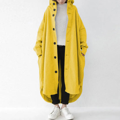 Doretha - Grote Baggy-Trenchcoat