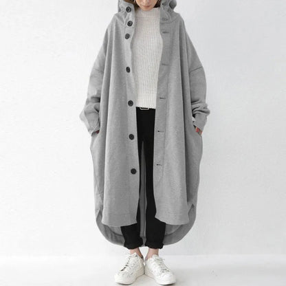 Doretha - Grote Baggy-Trenchcoat