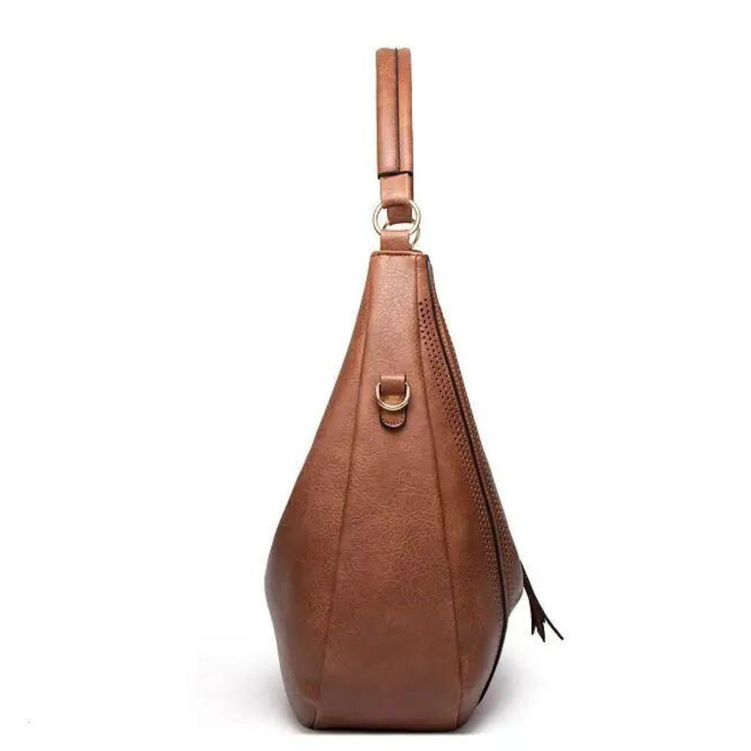 Zara | elegante lederen schoudertas