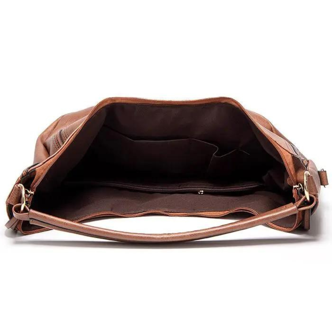 Zara | elegante lederen schoudertas